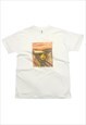THE SCREAM WITH OGRE FUNNY MEME T-SHIRT ART BY EDVARD MUNCH