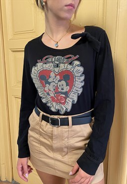 Vintage Disney 1990s T Shirt with Bow  Small