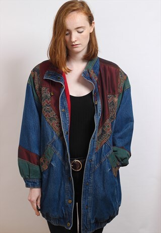 VINTAGE OVERSIZED DENIM JACKET