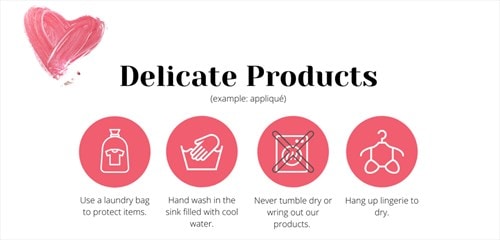 delicate products