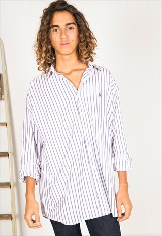 LAST UNIT SALE / VINTAGE 80S POLO RALPH LAUREN SHIRT / S0220