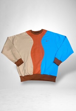 Reworked Nike Embroidered Sweatshirt