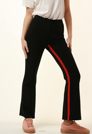 90S VINTAGE ESCADA HIGH WAISTED FLARE MOMS TROUSERS 1247