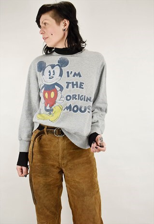VINTAGE 90S DISNEY MICKEY MOUSE 'ORIGINAL MOUSE' SWEATSHIRT