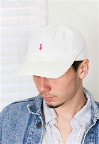 VINTAGE POLO RALPH LAUREN CAP LOGO 90S ONE SIZE 3.0