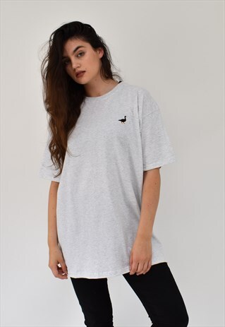 G&G UNISEX ASH GOOSETEE