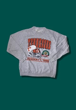 VINTAGE GREY TENNESSEE FLORIDA CITRUS BOWL 1996 JUMPER