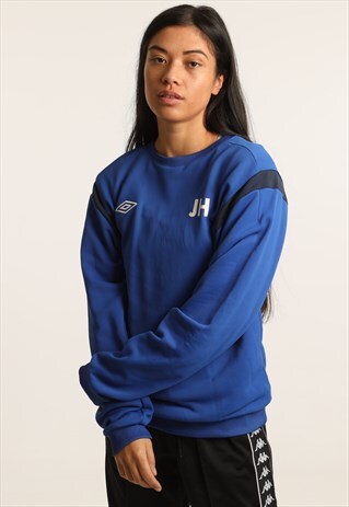 VINTAGE UMBRO EMBROIDERED LOGO SWEATSHIRT