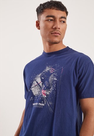 VINTAGE WINTER PARK COLORADO GRAPHIC T-SHIRT