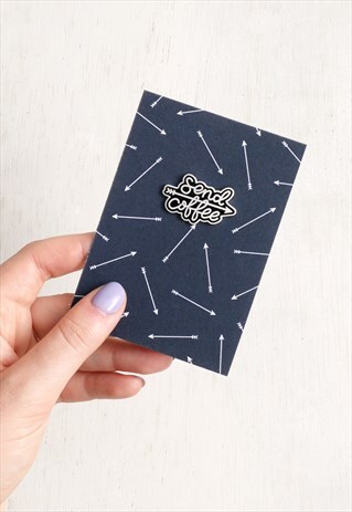 SEND COFFEE - ENAMEL PIN