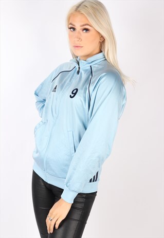 adidas tracksuit sky blue