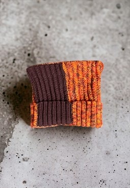 Handmade Knitted Unisex Ski Beanie Hat