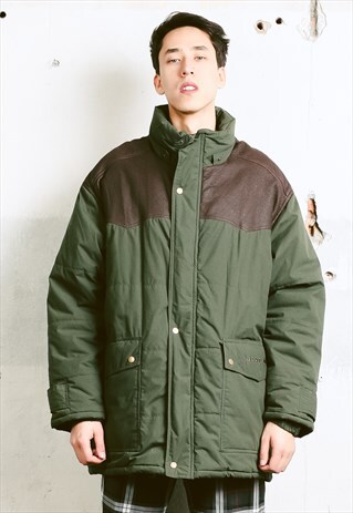 VINTAGE 90S PUFFER PARKA JACKET