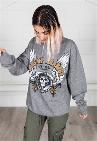 SONS OF ANARCHY WINGED REAPER UNISEX SWEATSHIRT