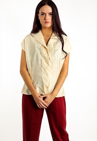 VINTAGE EMBROIDERED BLOUSE ACBL55