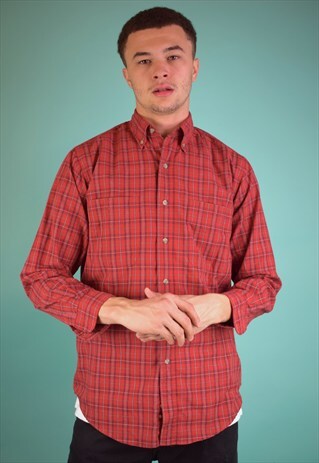 VINTAGE 90'S WRANGLER CHECKED SHIRT