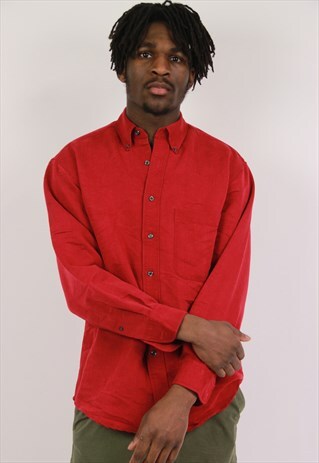VINTAGE RED SOFT SHIRT