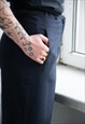 VINTAGE NAVY BLUE WOOL TROUSERS