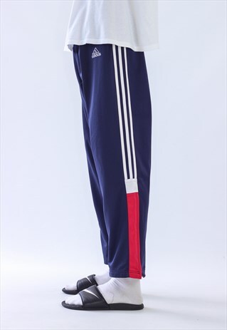 VINTAGE MENS ADIDAS STRIPES TEAM SUIT PANTS