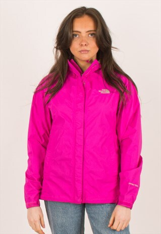 VINTAGE PINK NORTH FACE HYVENT JACKET SMALL 6 8