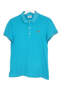 Vintage Lacoste Blue Sky Polo Shirt in Blue M