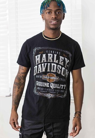 VINTAGE HARLEY-DAVIDSON T-SHIRT LOGO 90S X 5.4