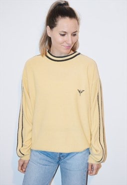 Vintage 80s CARLO COLUCCI Casual Knit Sweatshirt Jumper