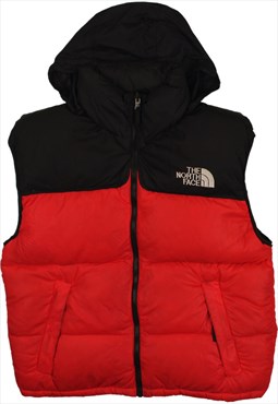 Vintage 90's The North Face Gilet Hooded Vest Sleeveless