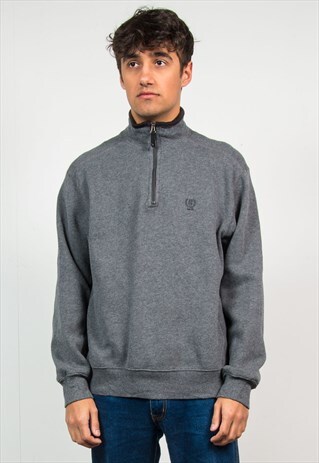 IZOD QUARTER ZIP SWEATSHIRT