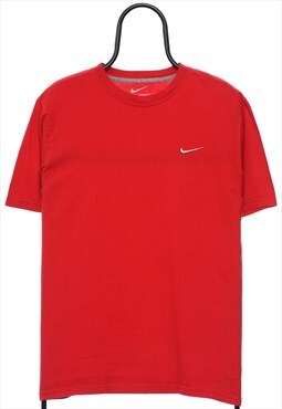 Vintage Nike Logo Red TShirt Womens