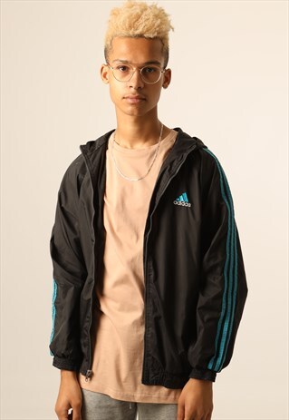 VINTAGE ADIDAS LIGHTWEIGHT FESTIVAL WINDBREAKER JACKET