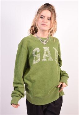 Vintage Gap Sweatshirt Jumper Green