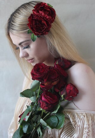 FLOWER HAIR CLIP