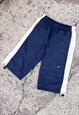 Vintage Nike 90s 3/4 Length Shorts Blue Medium 