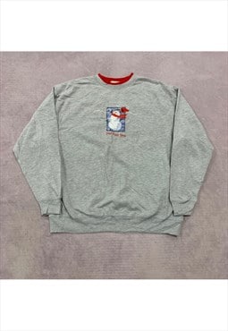 Vintage Christmas Sweatshirt Women's XL