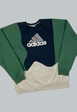 Vintage Adidas Sweatshirt Reworked Vintage Sweatshirt 2565