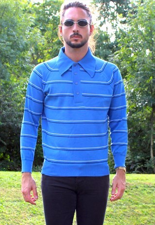 VINTAGE 80S JUMPER - RETRO - INDIE MOD - XS
