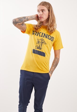 VINTAGE VIKINGS T-SHIRT