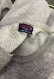 VINTAGE 80S JANSPORT GREY USA COLLEGE SWEATSHIRT