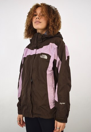 VINTAGE 90S NORTH FACE BROWN PURPLE JACKET