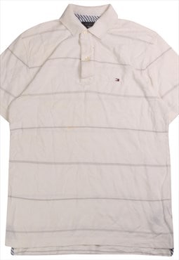 Vintage  Tommy Hilfiger Polo Shirt Striped Short Sleeve
