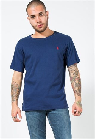 VINTAGE 90S POLO RALPH LAUREN SPORT T-SHIRT / S0368