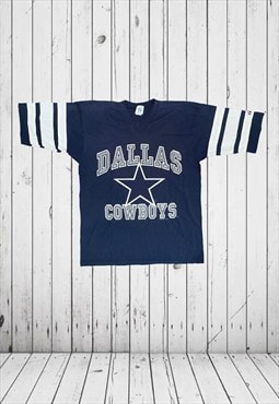 vintage blue dallas cowboys NFL Tshirt