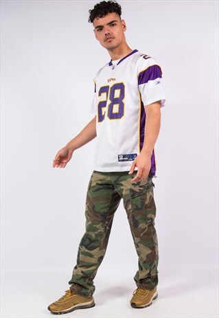 MINNESOTA VIKINGS NFL JERSEY AMERICAN FOOTBALL SHIRT