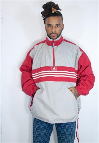 ADIDAS PULLOVER VINTAGE JACKET