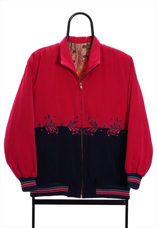 VINTAGE PINK PATTERN JACKET MENS