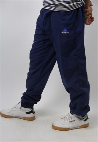 VINTAGE ADIDAS SHELL TRACKSUIT BOTTOMS
