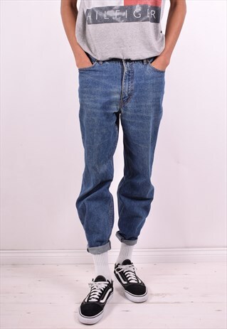 MISSONI MENS VINTAGE JEANS W35 L29 BLUE 90'S