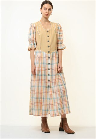 BAVARIAN ALPEN AUSTRIAN OCTOBERFEST BOHEMIAN DRESS 4688