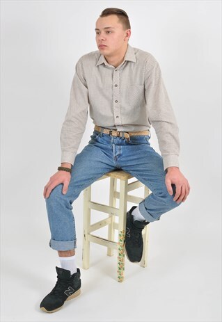 VINTAGE 80'S CHECKED SHIRT